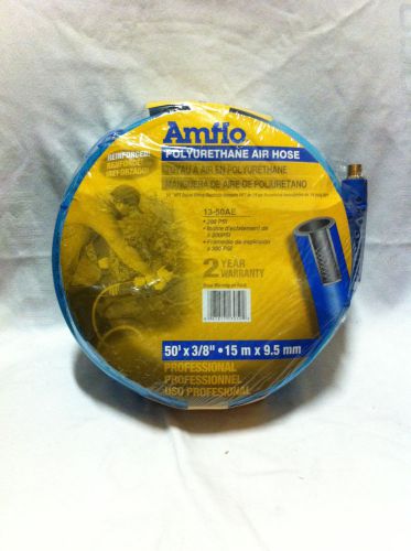 Amflo polyurethane air hose 13-50ae 50&#039; x 3/8&#034; for sale