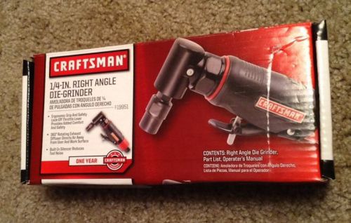 Craftsman 1/4&#034; right angle die grinder 919951 new for sale