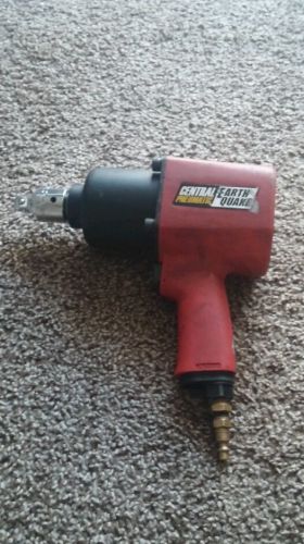 Central pneumatic earth quake 3/4&#034; professional air impact wrench #68423 newib for sale
