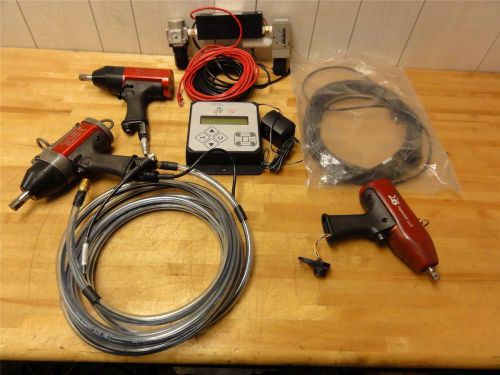 Sigma six epro &#034;q&#034; nut runner controller, eitp105 1/2&#034; nut drivers, pneumatic for sale