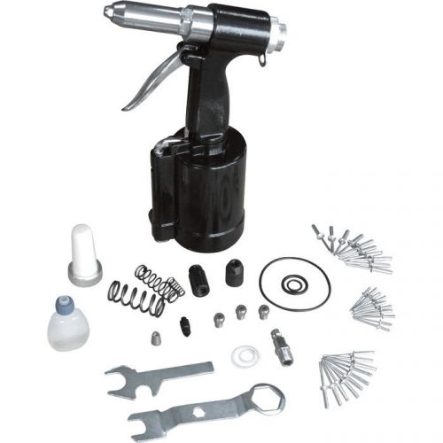 Klutch 3/16in air hydraulic riveter kit for sale