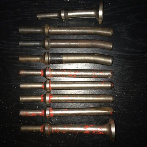 Aircraft Rivet Sets / 5&#034; straight / flat / off set