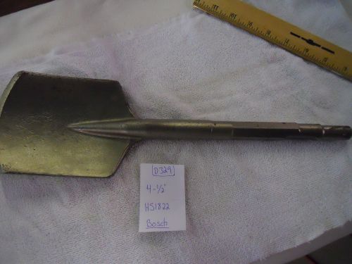 1 new bosch hs1822 clay spade round hex shank. 4-1/2&#034; x 15-1/2&#034;. {d329} for sale