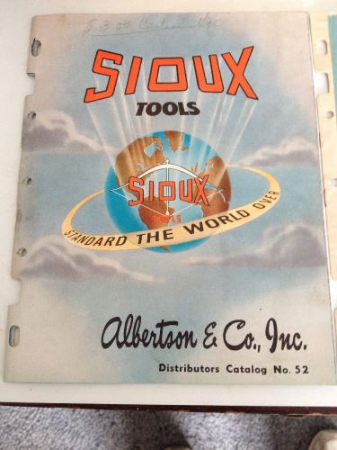 Vintage Sioux Tool Catalog Albertson &amp; Company Iowa 1952