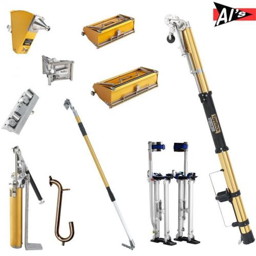 New-tapetech drywall tools professional starter set free stilts &amp; free handles for sale
