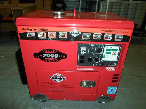 New  tahoe 7000 diesel generator with welding kit for sale