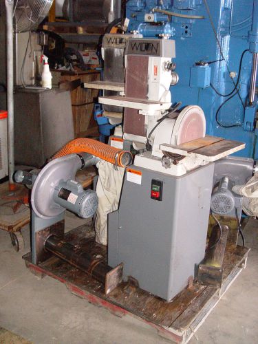 Wilton mdl#: 4200a 6&#039;&#039; belt x 12&#039;&#039; disc grinder (2x available) for sale