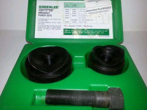 Greenlee  737  knockout set for sale