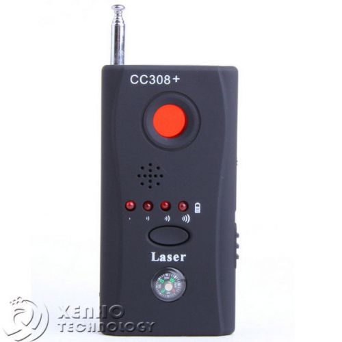 Full range signal anti spy rf hidden camera laser lens gsm device detector for sale
