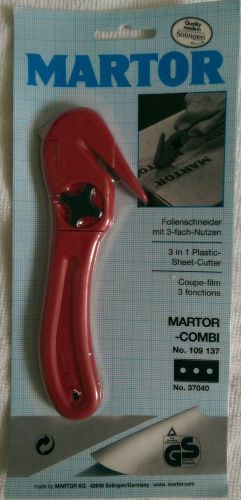 New MARTOR 3 IN 1 SAFETY KNIFE.  Combi No. 109137. 9 available, offers accepted.