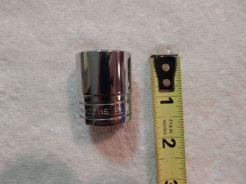 SNAP ON 1/2&#034; DRIVE 12 POINT 1&#034; DEEP 15/16&#034; LARGE SOCKET (SW301)