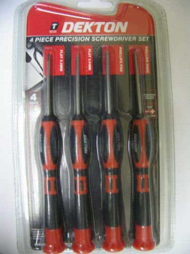 Dekton 4 piece precision screwdriver set