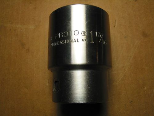 PROTO---5758---12 point Chrome Socket---1 inch drive---1-13/16 inch