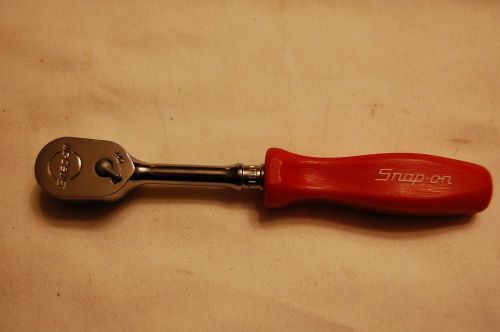 Snap-on 1/4&#034; Drive Red Handle Ratchet THLD72