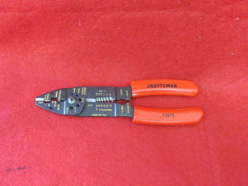 Craftsman 73575 wire cutter / stripper &amp; crimper / pliers for sale