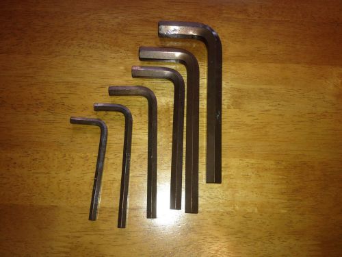 Ampco becu w-1050 series non sparking hex wrench set for sale