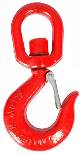 4.5 ton swivel lifting eye hook with catch for sale