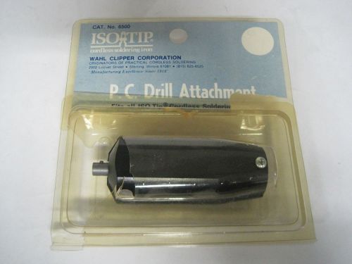 Iso tip wahl clipper cordless soldering iron drill attatchment 6500 nib for sale