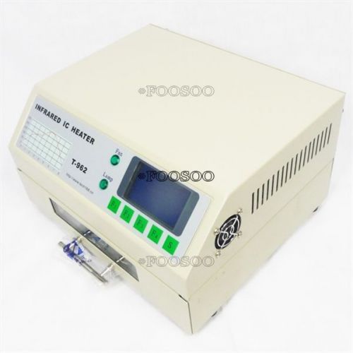 Soldering machine oven reflow 800 w 180x235 mm infrared ic heater solder t-962 for sale