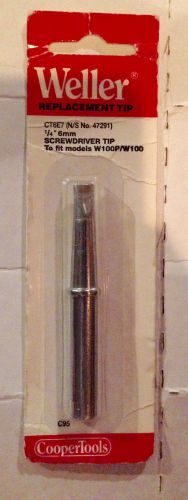 Weller CT6E7 Screwdriver Tip 1/4&#034;, for W100P/W100