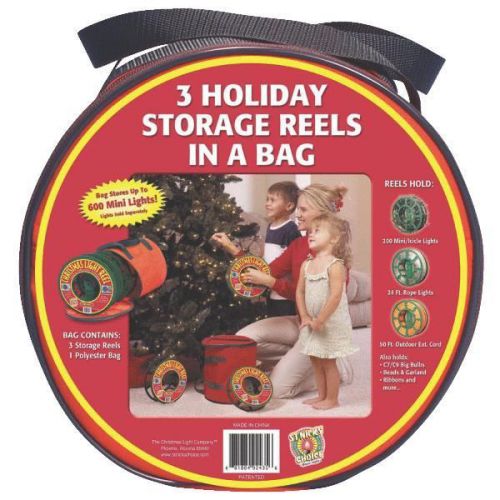 3 Holiday Storage Reels in a Bag-3PK STORAGE REELS