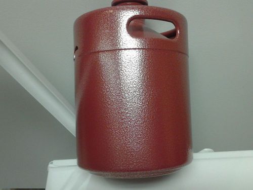 2.5 lbs. red/ silver vein powder coating