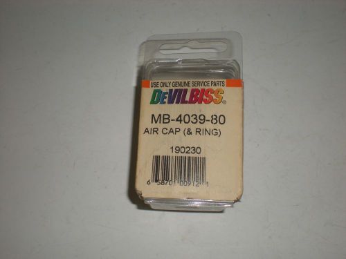 DEVILBISS MB-4039-80 MB403980 AIR CAP &amp; RING FOR SPRAY GUN NEW