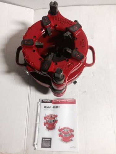 Ridgid 161 pipe threader die 4-6&#034; for 300 compact 535 700 1822 1224 bucket oiler for sale