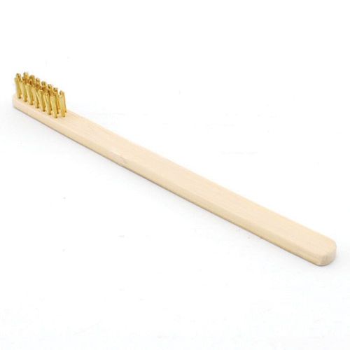 SK11 Bamboo Brush Mini Brass No.128