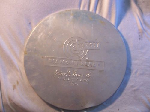 Target Diamond Blade case Robert G Evans Co. metal