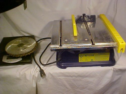 Qep 7&#034; Wet Tile Saw with SEVEN Blades
