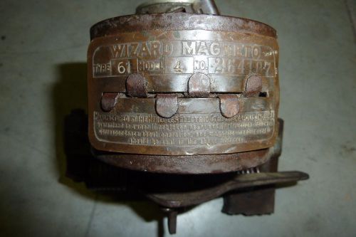 Wizard Magneto Type 61 Model 4 Hit and Miss Engine Antique