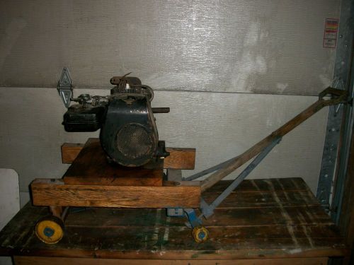 cart for stationary engine
