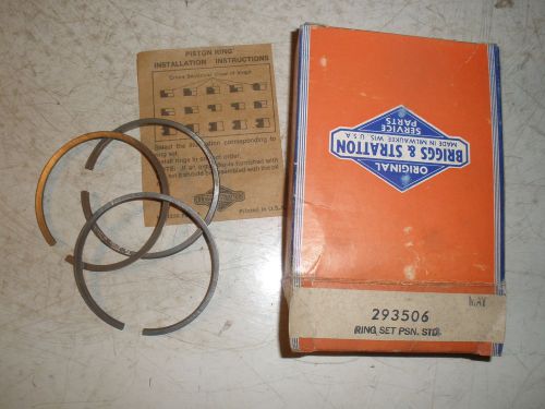 Vintage Nos Briggs &amp; Stratton Ring Set 293506 Gas Engine