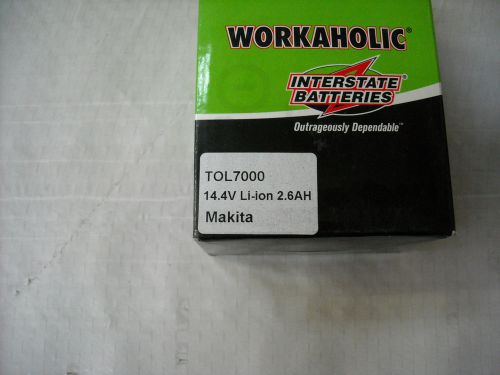 TOL7000, Interstate Batteries, 14.4V 2.6AH Li-ion Makita cordless tool battery