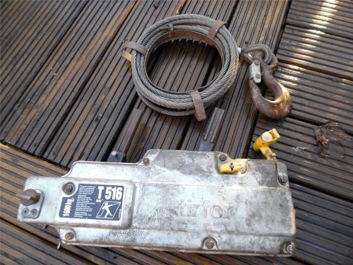 Good used Tirfor T516 1.6t winch with 7m or 1.5t wire rope