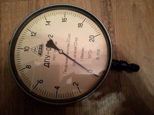 Traction Mechanical Dynamometer 0.2kN...2kN 20kg very Rare