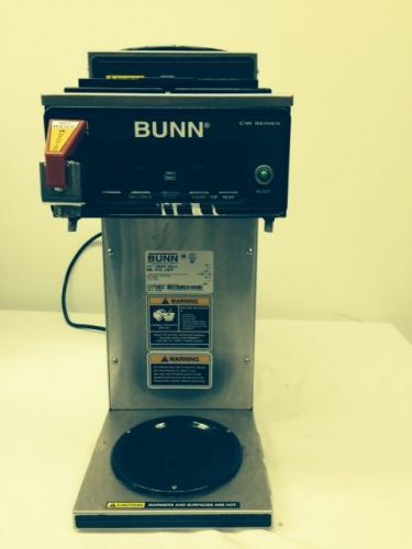 Bunn CWTF 15 1Lwr 2Upr Automatic Coffee Brewer Maker Machine W/ Pourover AS IS