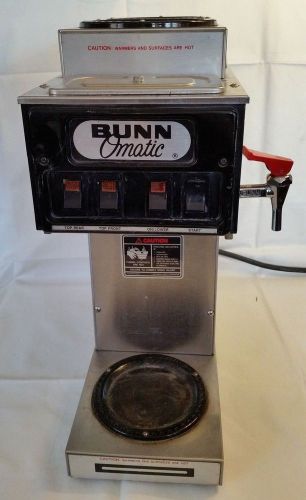 BUNN O MATIC STF-20 AUTO COFFEE MAKER W 3 WARMERS AND HOT WATER SPOUT! MUST SEE!