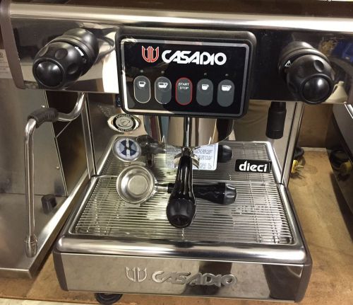 Casadio dieci a1 110v 1 group commercial espresso machine! for sale
