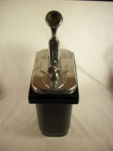 Soda Fountain Chocolate Pump Dispenser &amp; Porcelain Container Vintage 1930&#039;s Hall