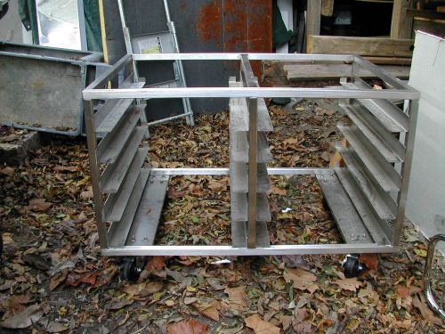 COMMERCIAL BAKERY SS SHEET PAN RACK CART