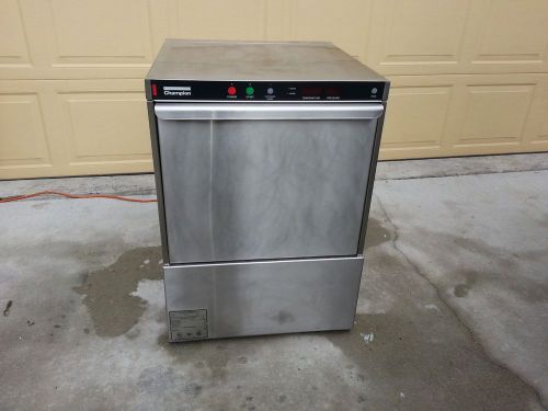 NICE CHAMPION UH200B COMMERCIAL DISHWASHER WITH BUILTIN 70 DEGREE HEAT BOOSTER