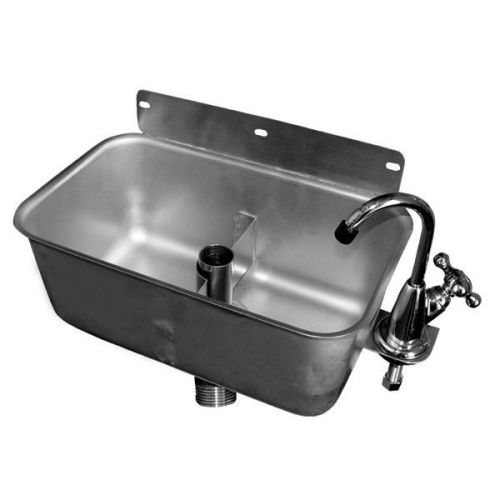 Dipperwell Ice Cream Drop In Sink 9.5&#034; x 5.5&#034; w/ Faucet