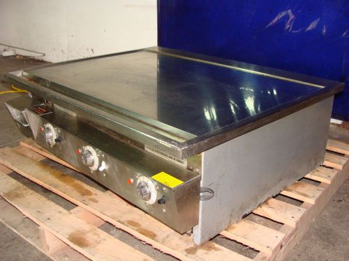 &#034; keating &#034; heavy duty commercial 36&#034; non stick s-steel electric flat griddle for sale