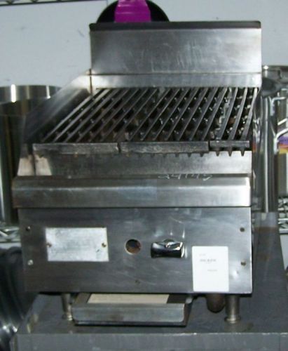 Star char broiler, lp gas, 15&#034; wide model: 6015cba for sale