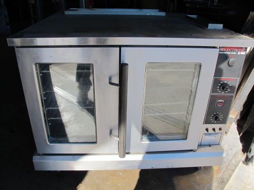 Lang extra deep single deck half size electronic convection oven for sale
