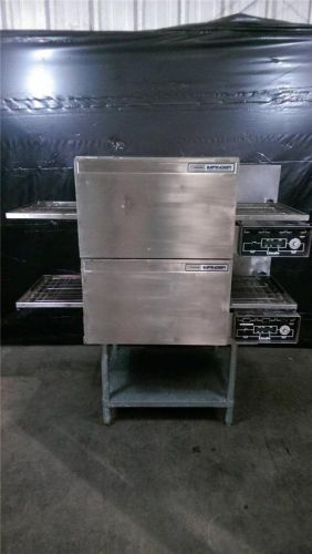 Lincoln impinger 2 1132 1162 double electric conveyor pizza ovens for sale