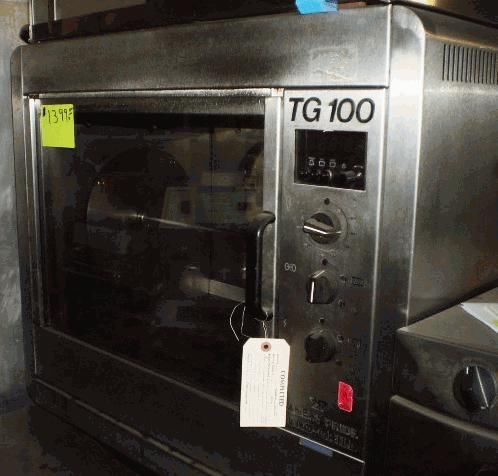 Tg 100 bakers pride rotisserie for sale