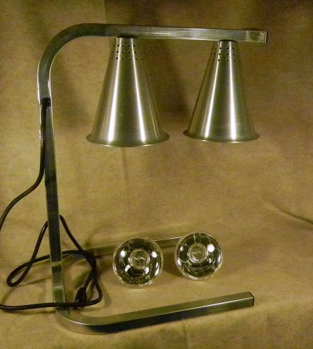 Commercial Food Service Warming Infrared Lamp 2X250 Continental SiLite NHL7237